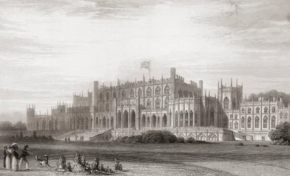 Eaton Hall, Cheshire, Inghilterra all