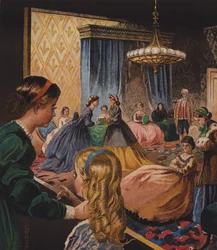 Le faccende domestiche di Edith e Milly