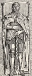 Effigie di Álvaro de Luna, da «Spagna: compendio della storia spagnola dalla conquista moresca alla caduta di Granada, 711-1492», di Henry Edward Watts, pubblicato nel 1893