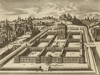 Elevazione del Tempio di Gerusalemme costruito da Erode