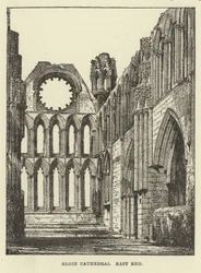 Cattedrale di Elgin, estremità est