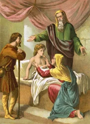 Elia risuscita il figlio della vedova