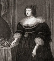 Elisabetta, Regina di Boemia, da Lodges British Portraits, 1823