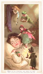 Elfi che consegnano regali di Natale