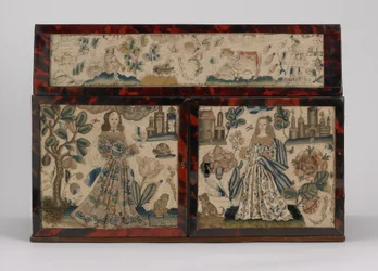Scrigno ricamato, c.1660