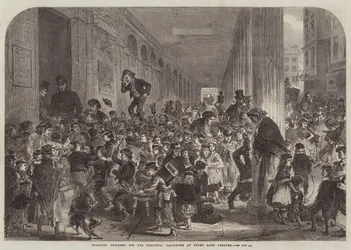 Ingaggio di bambini per la pantomima di Natale al Drury Lane Theatre