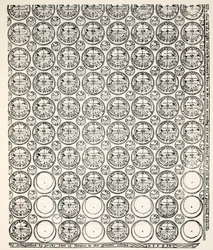 Almanacco inciso, 1591 (copia di Bagford)