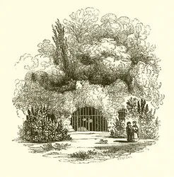Ingresso alla Grotta del Papa