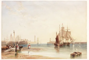 Ingresso al Porto di Sunderland da North Sands