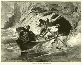 Ingresso alla Grotta Azzurra
