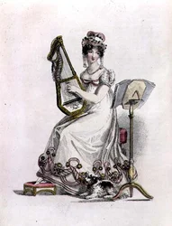 Abito da Sera/Opera, tavola di moda da Ackermann