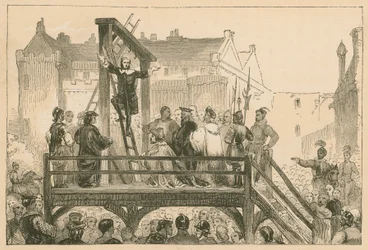 Esecuzione di James Renwick a Edimburgo, 1688