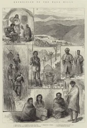 Spedizione alle colline di Naga (incisione)
