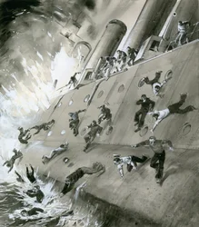 Esplosione della HMS Natal nel 1915