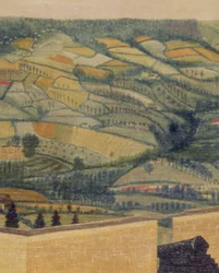 Paesaggio esteso visto da Rodborough Fort, c.1764 (dettaglio)