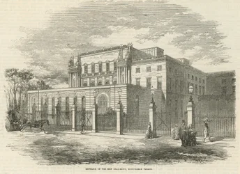 Esterno della nuova sala da ballo