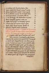 Estratti dalla Historia Anglorum di Enrico di Huntingdon, Cotton MS Titus D XXIV, f.127r (pergamena)