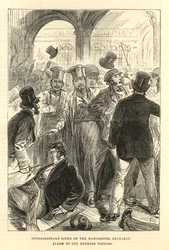 Scena straordinaria alla Borsa di Manchester