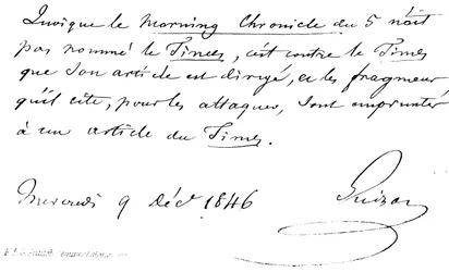 F P G Guizot, (eminente statista)