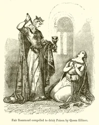 Bella Rosamond Costretta a Bere Veleno dalla Regina Ellinor