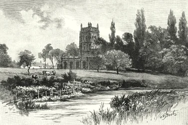 Fairford, dal Colne (incisione)