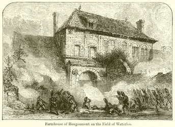 Fattoria di Hougoumont sul Campo di Waterloo