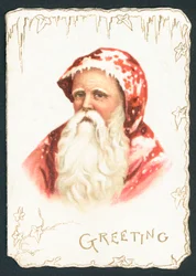 Babbo Natale, Cartolina di Natale
