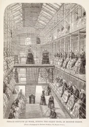 Detenute al lavoro durante l