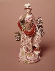 Figura della dea Atena, Derby Porcelain Works, c.1800