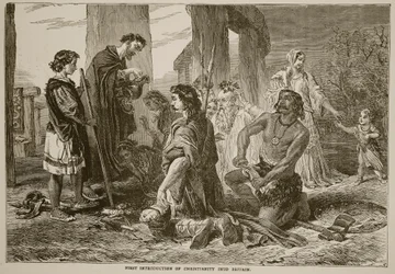 Prima introduzione del cristianesimo in Gran Bretagna