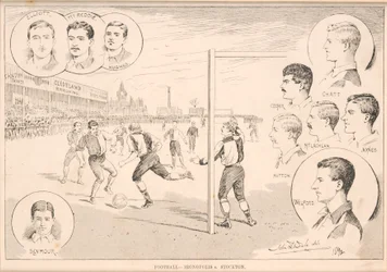 Calcio - Ironopolis contro Stockton, 1892