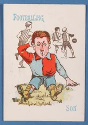 Figlio Calciatore, dal gioco di carte Happy Families, c.1890-1900