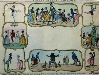 La busta danzante di Fores, pub. da Messrs Fores, c.1840