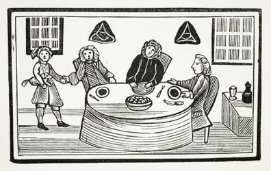 Fortunatus, illustrazione da Chap-books del XVIII secolo di John Ashton, pub. 1882