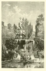 Fontana nei Giardini di Boboli