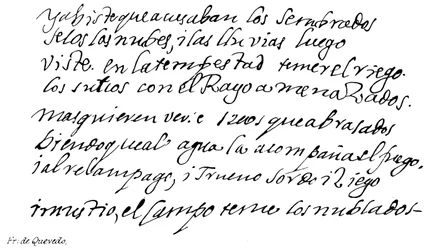 Fr: de Quevedo