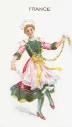 Francia, carta da sigarette, 1915