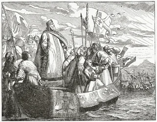 Friedrich attraversa in Asia Minore, 1882