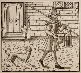 Frontespizio da The Bellman of London, di Thomas Dekker (1572-1632), 1616