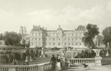 Giardino - Fronte del Lussemburgo - Parigi