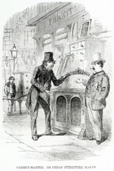 Garret-Master, o fabbricante di mobili economici, c.1840