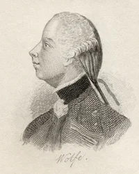 Generale James Wolfe, da Dizionario Storico di Crabb, pubblicato 1825