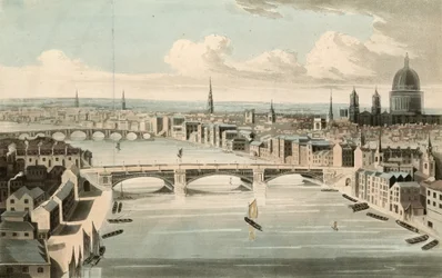 Vista generale del ponte di Southwark