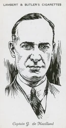Geoffrey de Havilland, aviatore e progettista e produttore di aeromobili inglese