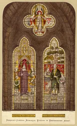Vetrata di George Herbert e William Cowper, Abbazia di Westminster, Londra