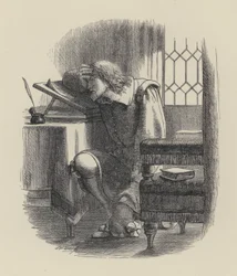 Poesia di George Herbert, Dolore (incisione)