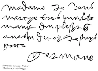 Germaine de Foix, Moglie di Ferdinando, Re di Aragona