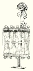 Clessidra tedesca del XVI secolo