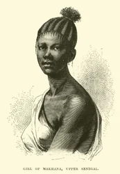 Ragazza di Makhana, Alto Senegal