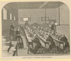 Scuola delle ragazze alla prigione di Tothill Fields